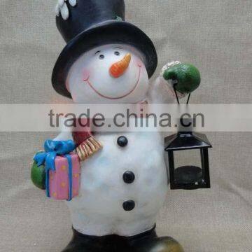 New Design Resin Christmas Snowman Ornament Wholesale photo-6