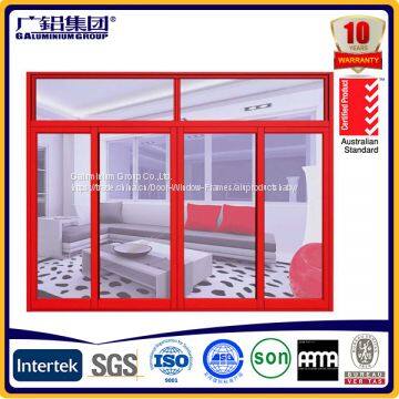 Double Panels Aluminium Glass Window Villa Interior Bedroom Air Insulation photo-4