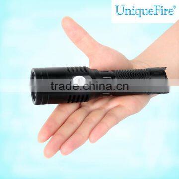 UniqueFire new design usb charging led flashlight work torch usb