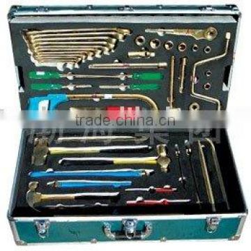 Non sparking tools set safety tools set sparkless tools non magnetic tools al-br be-cu