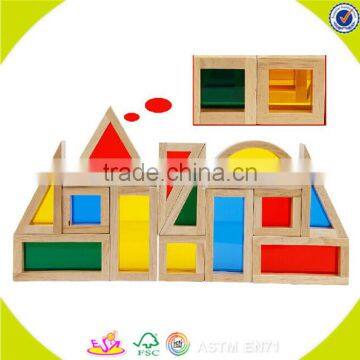 Wholesale Hottest Wooden Baby Building Blocks Toy Colorful Wooden Building Blocks Toy for Practical Ability W13A055 photo-6