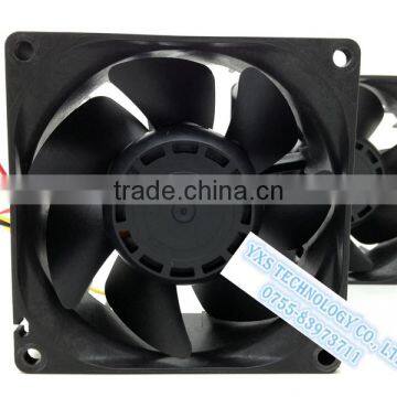 8038 8 cm 9 G0824h1d03 Double Frequency Conversion Fan 24 v 0.42 A Ball photo-3