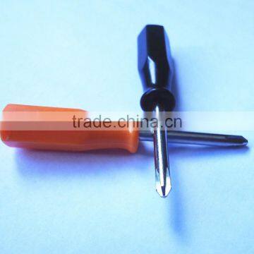 Promotional 3x55mm Mini plastic screwdriver PH0 screwdriver