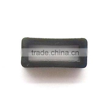 Hot Sale Plastic Belt Loop Keeper Dog Collar in 3/8", Black POM Pet Collar Loop, Plastic Loop For Pet Collars photo-2