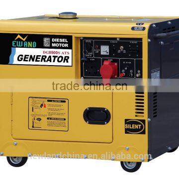 Electric start 192FB/6KW silent diesel generator with factory price