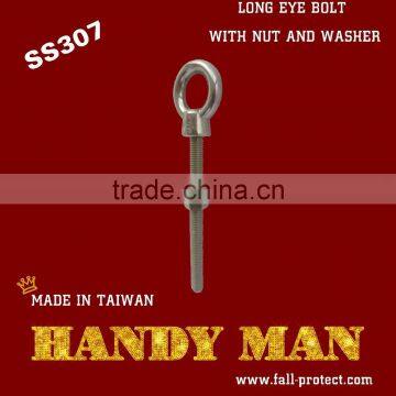 307S Stainless Steel 316 Long Shoulder Eye Bolt photo-3