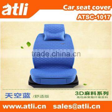 Best quality flax funny car seat covers