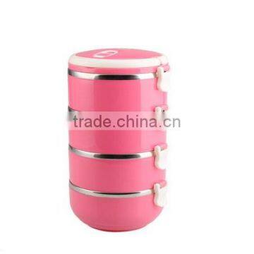 Stainless Steel Camping 3 Compartment Lunch Box photo-4