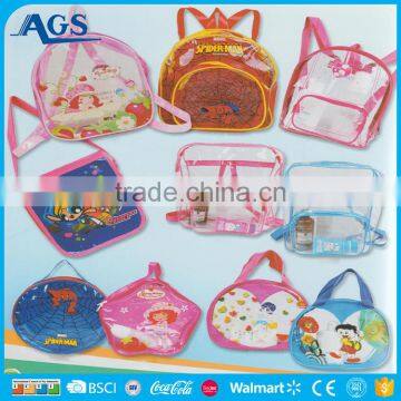 Super cheap transparent cosmetic bag for market