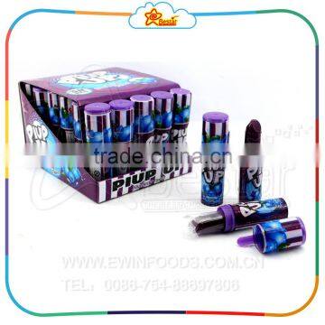 Blueberry Flavor Lipstick Shape Hard Candy