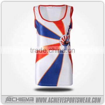 2016 a-line netball design/custom netball sportswear