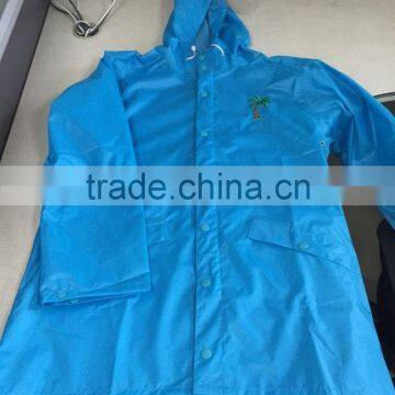 Wholesale Custom Women Kids 100%waterproof,breathable,PVC Raincoat photo-4