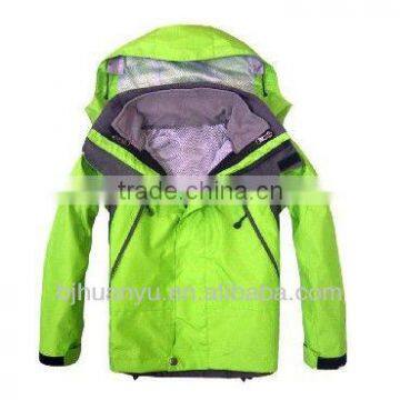 children kids boys waterproof jacket windbreak wear seam tapped