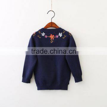 Wholesale Cotton Fancy Knit Baby Sweater Embroidery Design Factory Price photo-2