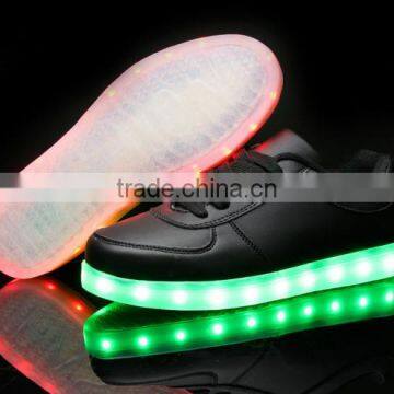 Adult Children Stock Price Cheap LED Light up Shoes photo-3