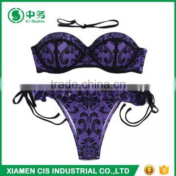 2017 Latest Design Hot Sexy Swimwear Women Printed Bikini photo-3