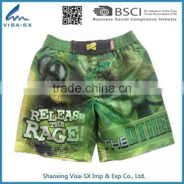 Promotional top quality cartoon comfortable kid boys casual wear short pants children shorts