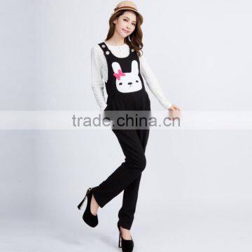 Zm31160a New Designs Fashion Maternity Clothing Women Suspender Trousers photo-2