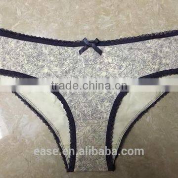 Nylon girl underwear sexy latest lady panty models designs women briefs