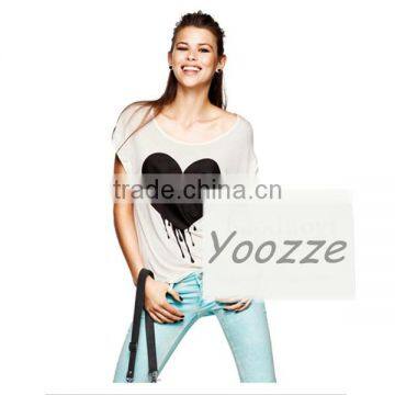 xxl t shirt women's loose white t shirt sexy women