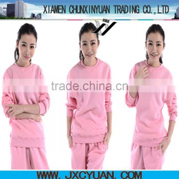 women clothing made in China wholesale plain tracksuits women