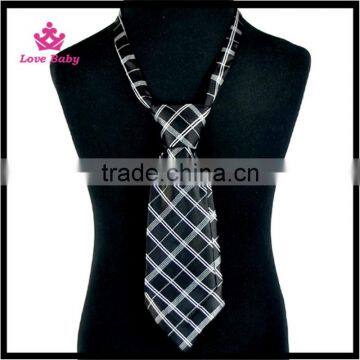 Colorful Grid Gentleman Boys Necktie Silk Fashion Toldders Boys Fashion Neck Tie photo-5