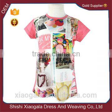 girl in pink fashion T-shirt design