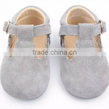 Baby T- Bar Shoes 2017 Usa Market Popular Pure Leather Baby Shoes photo-3