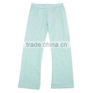New Style Personalised Monogrammed Seersucker Pajamas Pants photo-4