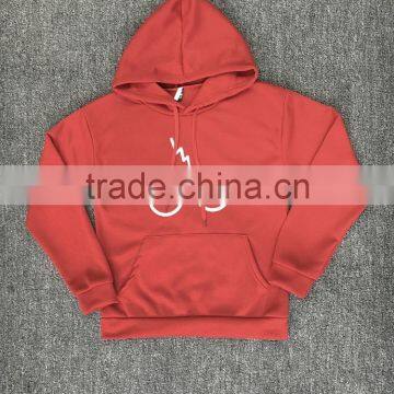 Fashion Print Hoodie Sweatshirt With Kangaroo Pocket photo-4