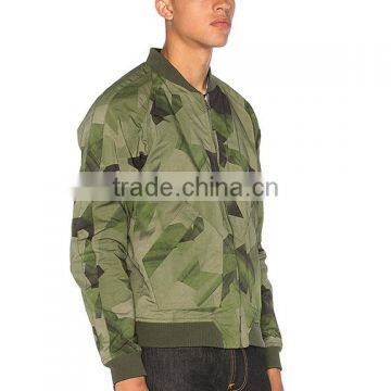 Fancy Design Full Zipper Camo Jacket Men OuterwearJacket Mens Spring Jacket photo-2