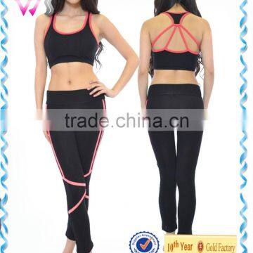 Girls Black Yoga Suit Exercise/ Girls Wholesale Boutique Clothing photo-4