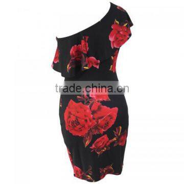 Fashion Retro Sexy Off Shoulder Lady Dress photo-5