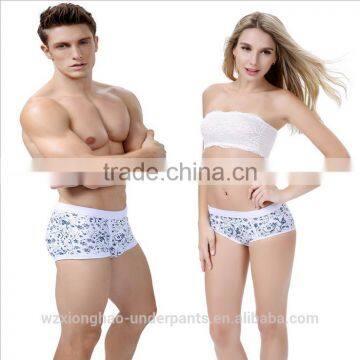 Factory Customized Hot Selling Cotton/bamboo Fashion Couple Underwear photo-4