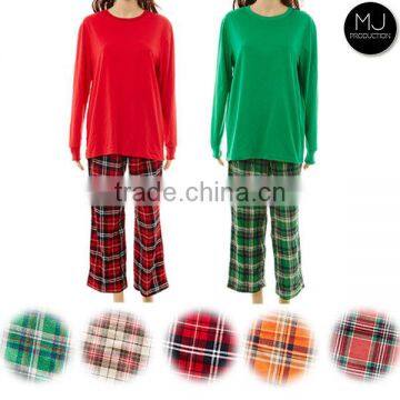Wholesale Women Flannel Christmas Pajamas