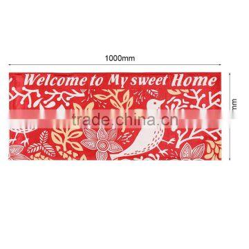 2017 High Quality Lovely Durable Home Bedroom Washable Carpet Bird Pattern Skid Resistance Water Absorption Bathroom Floor Mat photo-6