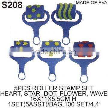 2pcs Eva Foam Geometry Stamp photo-2