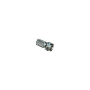 Twist-On CCTV F Connector , Coaxial RF Connector