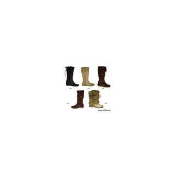 Sell Lady's Boots with TPR Outsole, Microfibre Upper
