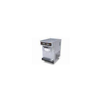 Table Top Soft Serve Frozen Yogurt Makers, 2.4KW Pre Cooling Smart Ice Cream Making Machine With 3 F