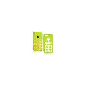 TPU Green Cell Phone Protective Cases Anti-Slip For iPhone 5C