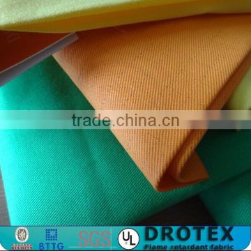 CVC EN11611 EN13034 Fire Retardant Anti-bacterial /anti-acid woven Fabric safety clothing