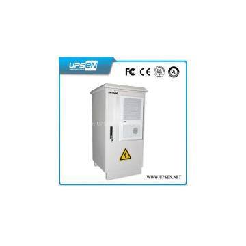 220V / 230V / 240VAC 50HZ / 60HZ 1KVA 2KVA 3 KVA Outdoor UPS System with Air Conditioner Cabinet