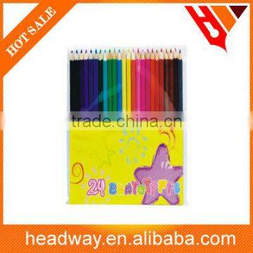 kids 24pcs colour drawing pencil set