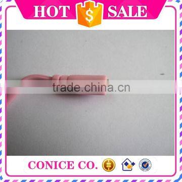 Super Bass Stereo 3.5mm Metal Jack Flat Cable Wired Silicone Plug In-ear Earbuds Earphone photo-6