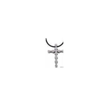 cross tungsten pendant