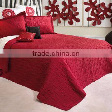 China supplier floral bed coverlet flower bed spread