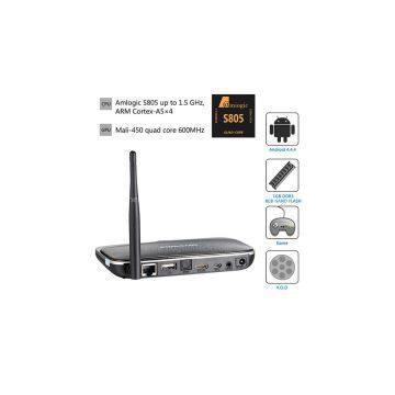 CS918 Android TV Box Quad Core Amlogic S805 1G RAM 8G ROM Smart TV Box KODI XBMC Miracast DLNA Pre-install Set-top box