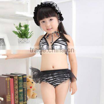 Sexy Zebra Bikini Swimwear for Children