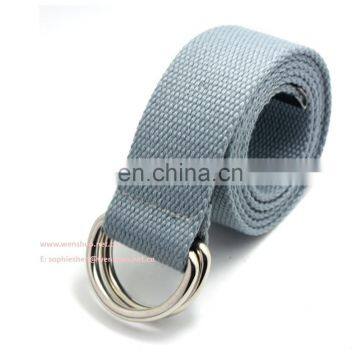 2015 Leisure Pure Color Canvas Webbing Belt Wholesale photo-2